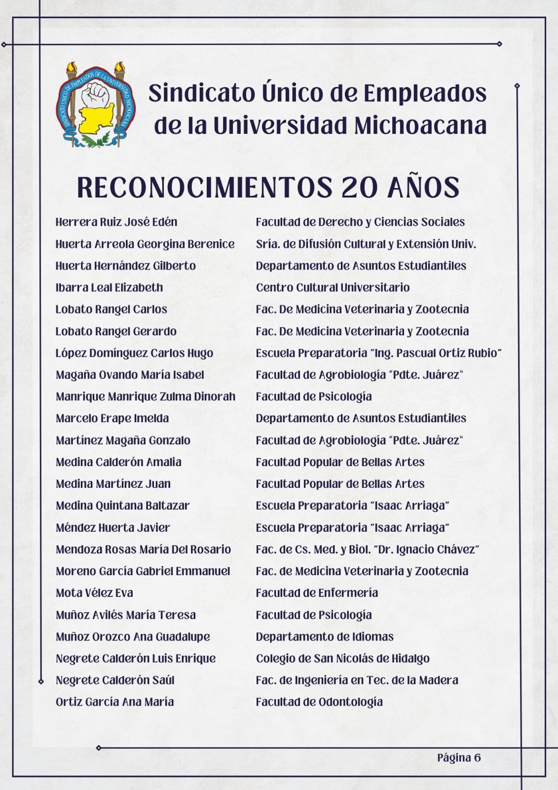15 anos dos